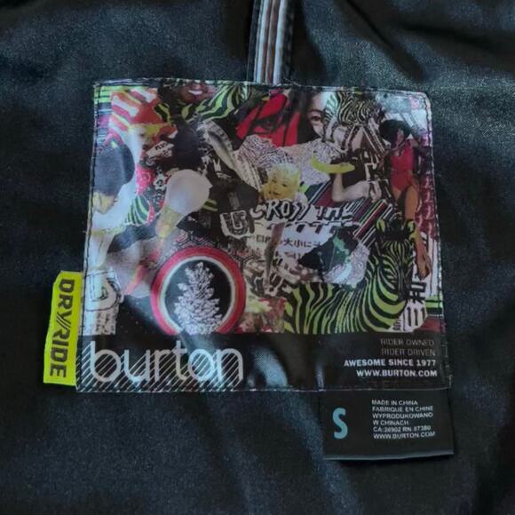 Burton Puffer Vest DryRide Colorful Y2K - Picture 10 of 12